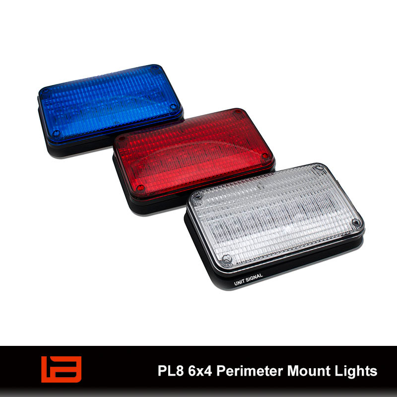 PL8 6x4 Luces de montaje perimetral