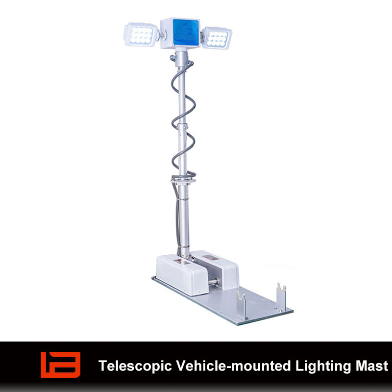 TM serie Mástil de iluminación telescópico automático montado en vehículo